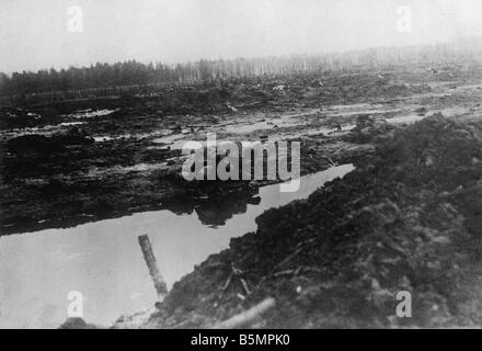 9 1916 318 A1 11 E Bataille de Battlefield 1916 Postawy la Première Guerre mondiale, Front de l'est la défaite des troupes russes après l'offe nsive o Banque D'Images