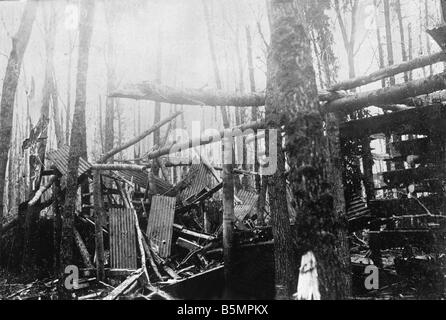 9 1916 318 A1 3 E Bataille de Postawy Ingénieur 1916 depot World War 1 Front de l'est la défaite des troupes russes après une offensive o Banque D'Images