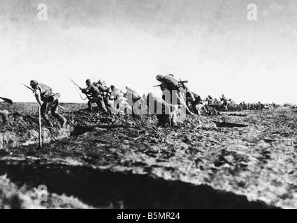 9 1917 1 0 A1 1 soldats turcs de la Première Guerre mondiale LA PREMIÈRE GUERRE MONDIALE, la Roumanie Roumanie campagne roumaine Août 1916 Janvier 1917 Victoire pour le 100 Banque D'Images