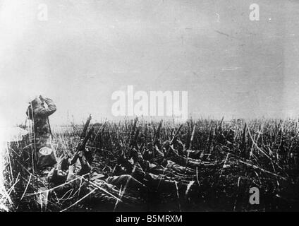 9CH 191490 A1 Tsingtau 1914 shoot japonais World War 1 La guerre dans les colonies siège et prise de la louer de la terre Kiautsch allemand Banque D'Images