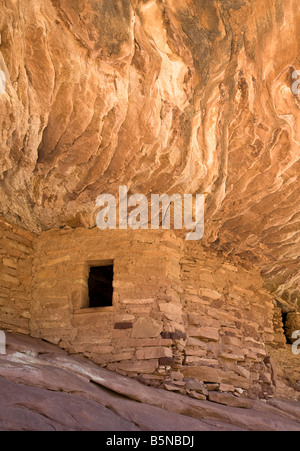 Feu à la maison, les Indiens Anasazi ruine Banque D'Images