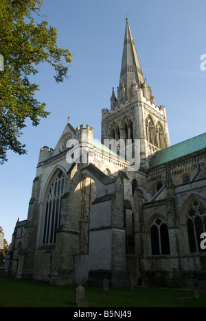 La Cathédrale de Chichester dans l'East Sussex Banque D'Images