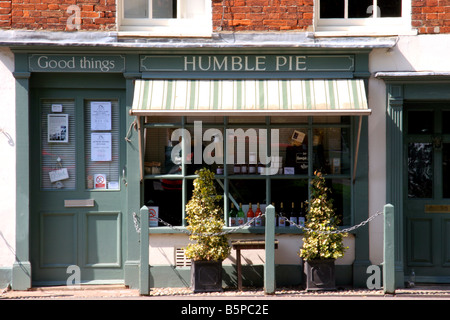 Humble Pie shop dans le village de Burnham Market Norfolk Angleterre Banque D'Images