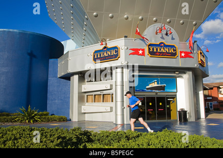 L'expérience Titanic International Drive Orlando Florida USA Banque D'Images