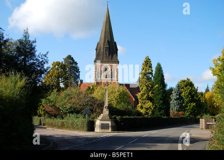 Holy Trinity Church, Church Road, Sunningdale Village, Surrey, Angleterre, Royaume-Uni Banque D'Images