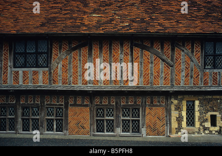 Une vue de la 16e siècle Sans objet Chambre à Suffolk Aldeburgh Banque D'Images