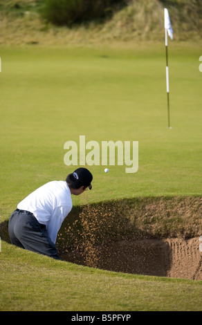 Kingsbarns Golf Course - International Dunhill Banque D'Images