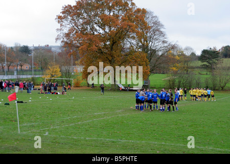 Terrains de sport d'AGRÉMENT D'UTILISATION PUBLIQUE SOMERSET WELLINGTON Banque D'Images