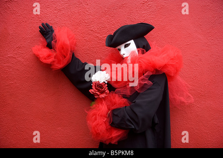 Carnaval de Venise, Italie Banque D'Images