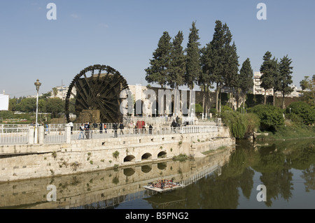 Noria, Hama, en Syrie Banque D'Images