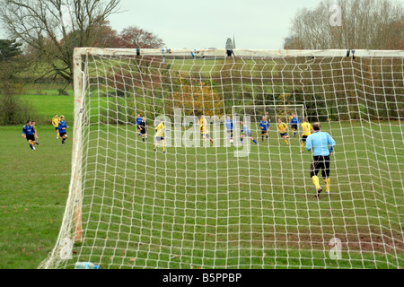 Terrains de sport d'AGRÉMENT D'UTILISATION PUBLIQUE SOMERSET WELLINGTON Banque D'Images