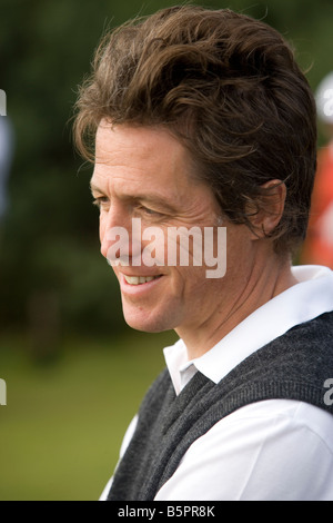 Hugh Grant Kingsbarns Golf Course - International Dunhill Banque D'Images