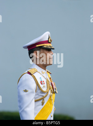 Son Altesse Royale le Prince Maha Vajiralongkorn le Prince Héritier de Thaïlande Banque D'Images