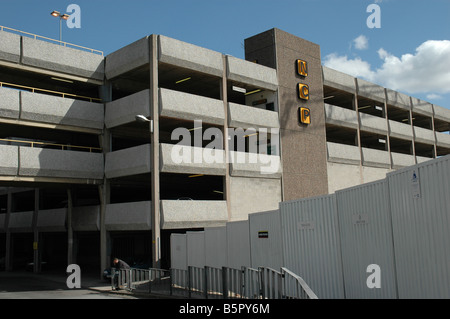 Paradise street parking NCP démoli en septembre 2005 pour faire place à la zone re-développement Banque D'Images