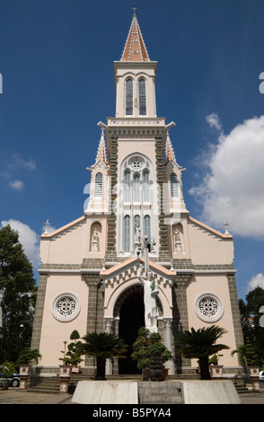 Nha Tho Huyen Si l'Église, Ho Chi Minh City, Vietnam Banque D'Images