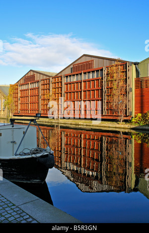 Grand Union Canal du bassin de Paddington London United Kingdom Banque D'Images