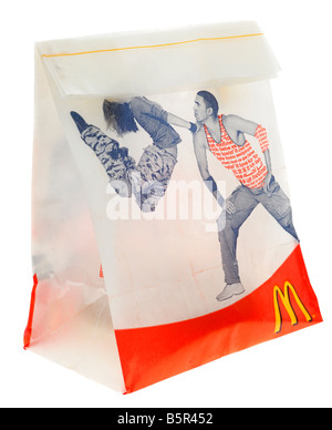 McDonald's le repas à emporter Banque D'Images