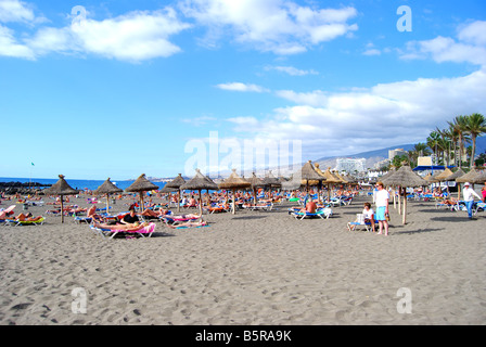 Playa de Las Americas, Tenerife, Canaries, Espagne Banque D'Images