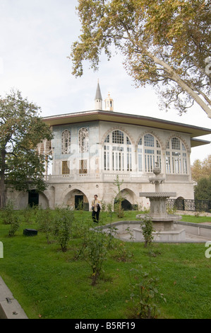Turquie Istanbul Le Palais de Topkapi Pavillon de Bagdad Banque D'Images