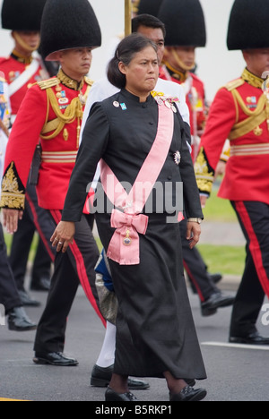 Son Altesse Royale la Princesse Maha Chakri Sirindhorn de Thaïlande Banque D'Images