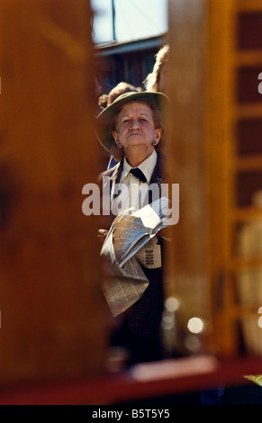Femme punter, Australie Banque D'Images