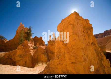 Queens Navajo Trail Bryce Canyon National Park Utah Banque D'Images