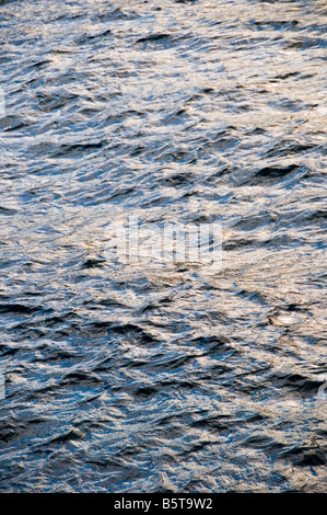 La surface de l'eau de mer Banque D'Images