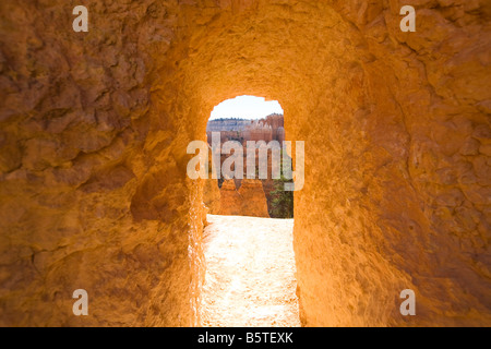 Queens Navajo Trail Bryce Canyon National Park Utah Banque D'Images