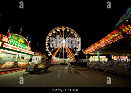 State Fair nuit Banque D'Images