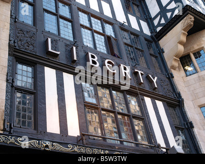 La liberté Department Store Regent Street London Banque D'Images