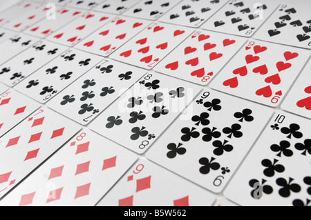 Cartes à jouer Banque D'Images