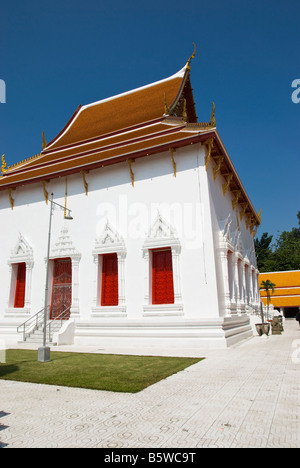 Wat Mahathat Yuwaratharangsarit Ratchaworamahawihan près de Sanam Luang à Bangkok en Thaïlande Banque D'Images