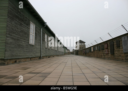 Camp de concentration nazi de Mauthausen II Guerre mondiale. Banque D'Images