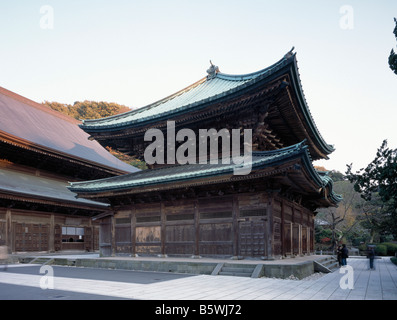 Butsuden Kencho-Ji Japon Kamakura Banque D'Images