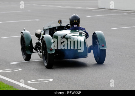 1930 Riley special le haricot d'1093cc à Goodwood sprint Automne CSECC Sussex 25 Octobre 2008 Banque D'Images