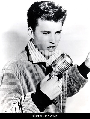 RICKY NELSON - chanteuse pop US et acteur de film Banque D'Images