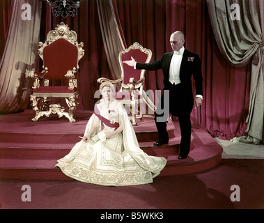ANASTASIA - 1956 TCF film avec Ingrid Bergman et Yul Brynner Banque D'Images