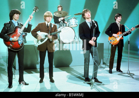 ROLLING STONES groupe rock britannique en 1964 Banque D'Images