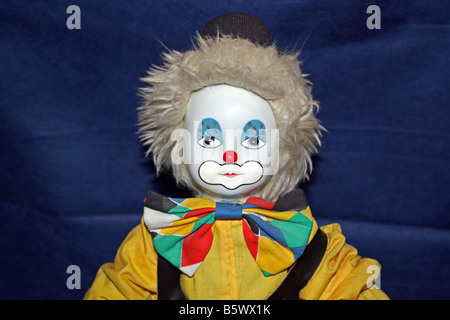 Clown en porcelaine Banque D'Images