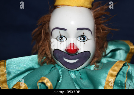 Clown souriant Banque D'Images