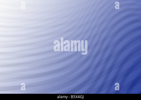 Lignes courbes qui se chevauchent Banque D'Images