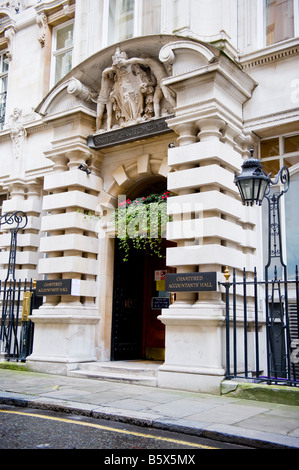 Comptables Agréés' Hall dans Moorgate Place, accueil de l'Institute of Chartered Accountants in England & Wales Banque D'Images
