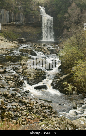 Une vue de Thornton vigueur cascade dans les Yorkshire Dales Banque D'Images