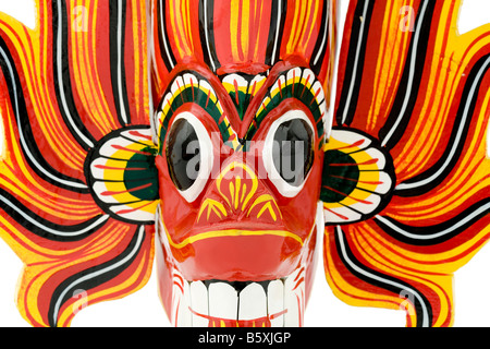 Masque traditionnel du Sri Lanka Banque D'Images