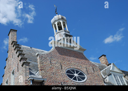 Centre ville de Walcheren Domburg Zélande Pays-Bas Banque D'Images