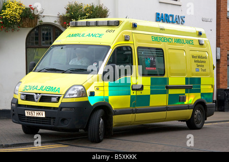 Dans la ville de Stratford Upon Avon, Warwickshire, Angleterre Banque D'Images