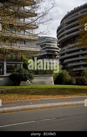 Complexe du Watergate à Washington DC. Banque D'Images