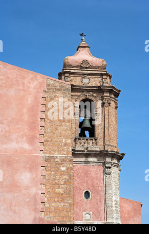 Clocher de San Giuliano, Erice, Sicile Banque D'Images