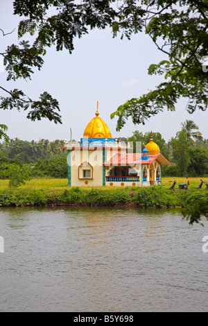 Temple Hindou, Goa, Inde Banque D'Images