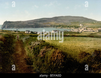 Port Erin, Île de Man Banque D'Images